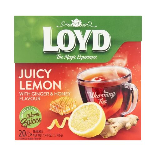 Loyd Hot tea Gyömbér-Citrom-Méz 20*2g