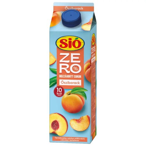 SIO ZERO Őszibarack 20% 1l