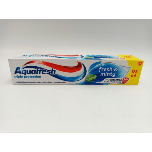 Aquafresh fogkrém 125 ml Triple Protection Fresh&Minty