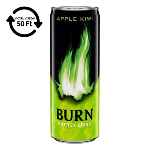  COCA Burn Apple-Kiwi 0,25l CAN - DRS