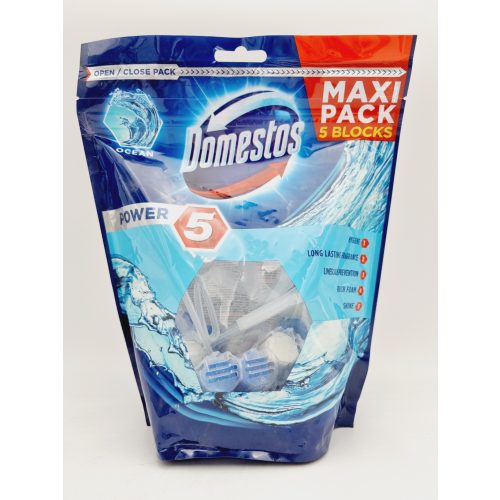 Domestos wc illatosító 5x55 g Power 5 Ocean