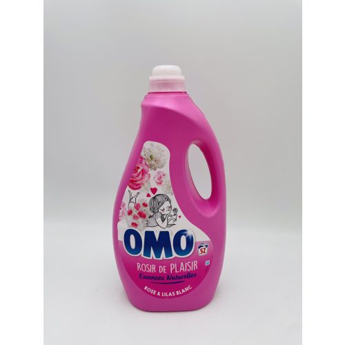 Omo folyékony mosószer 52 mosás 2,6 l Pink&White Lilac