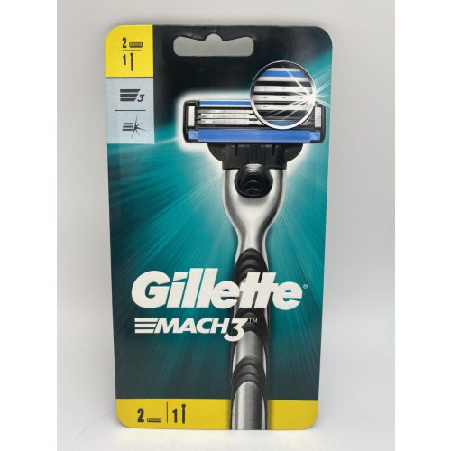 Gillette készülék+2 db borotvabetét Mach3/Mach3 Start