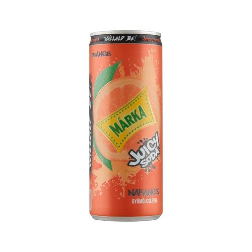  Márka Juicy SODA narancs 0,25l CAN-DRS