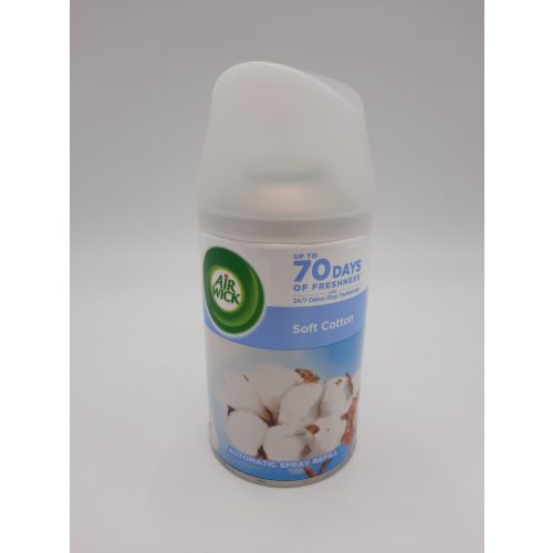 Air Wick készülék utántöltő 250 ml Freshmatic Pure Soft Cotton