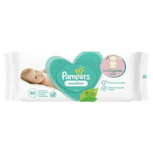 Pampers baba törlőkendő 3X52 db Sensitive