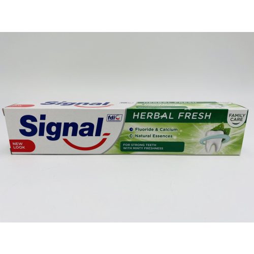 Signal fogkrém 75 ml Family Care Herbal Fresh 