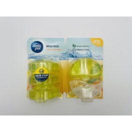 Ambi Pur wc illatosító+ut.4x55 ml Lemon&Mandarin