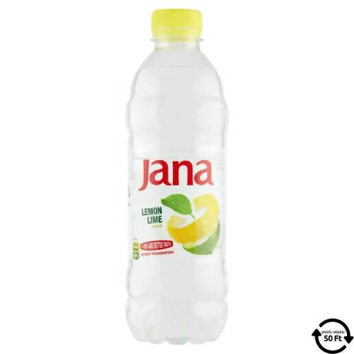  Jana Citrom-Lime Forrásvíz 0,5l PET DRS