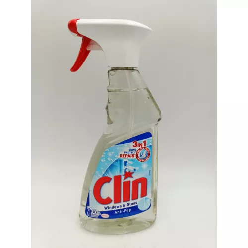 Clin ablaktisztító pumpás 500 ml Anti-Fog 
