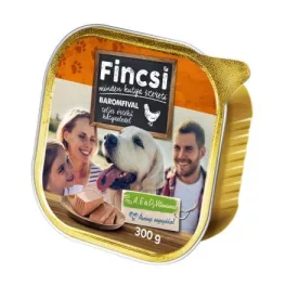 FINCSI KUTYAELEDEL 300G BAROMFI