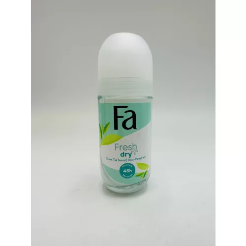 Fa roll-on üveges 50 ml Fresh&Dry Green Tea