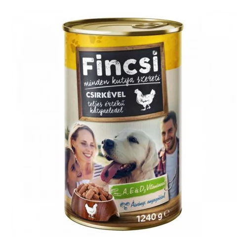 FINCSI KUTYAELEDEL 1240G CSIRKE