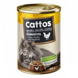 CATTOS MACSKAELEDEL 415G CSIRKE
