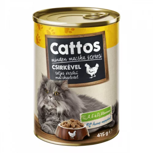CATTOS MACSKAELEDEL 415G CSIRKE