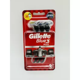 Gillette eldobható borotva 3 db Blue 3 Plus