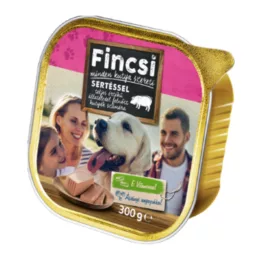FINCSI KUTYAELEDEL 300G SERTÉS