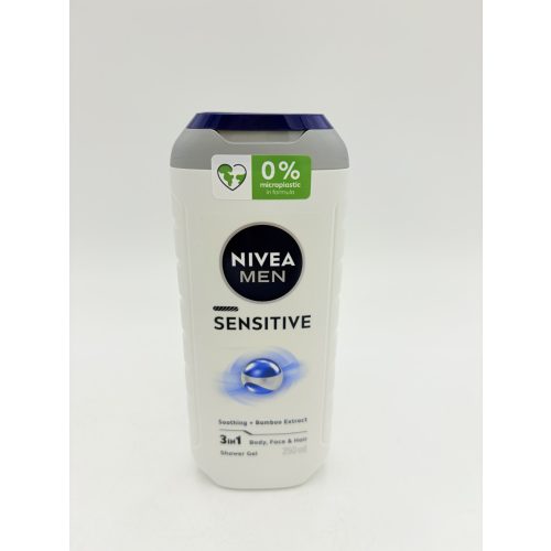 Nivea tusfürdő férfi 250 ml Sensitive