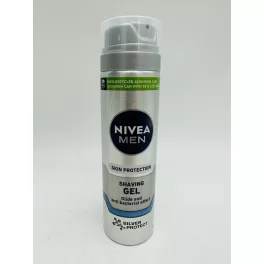 Nivea borotvagél férfi 200 ml Silver Protect
