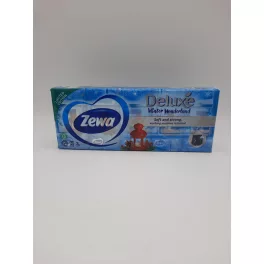   Zewa zsebkendő 3 rétegű 10x10 db Deluxe design Illatmentes/Winter Wonderland/Tropical