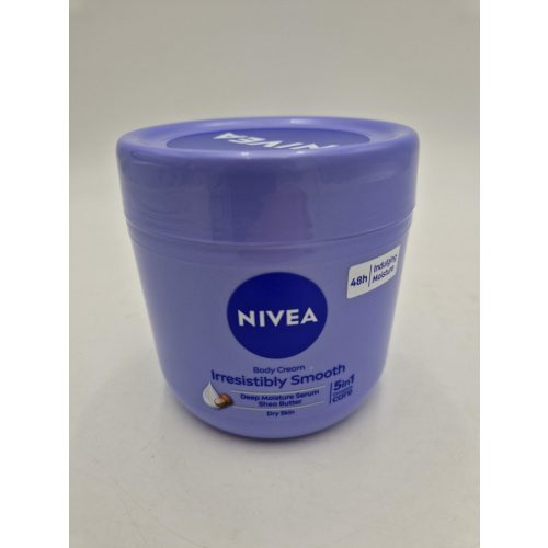 Nivea testápoló krém tégelyes 400 ml Irresistibly Smooth