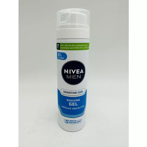 Nivea borotvagél férfi 200 ml Sensitive Cooling