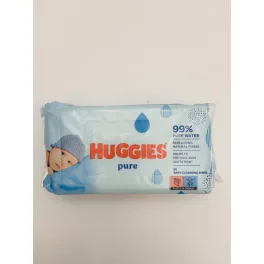 Huggies törlőkendő ut.56 db Pure