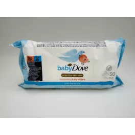 Dove Baby törlőkendő 50 db Sensitive Rich Moisture