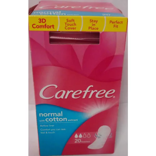 Carefree tisztasági betét 20 db Cotton Feel Normal Illatmentes