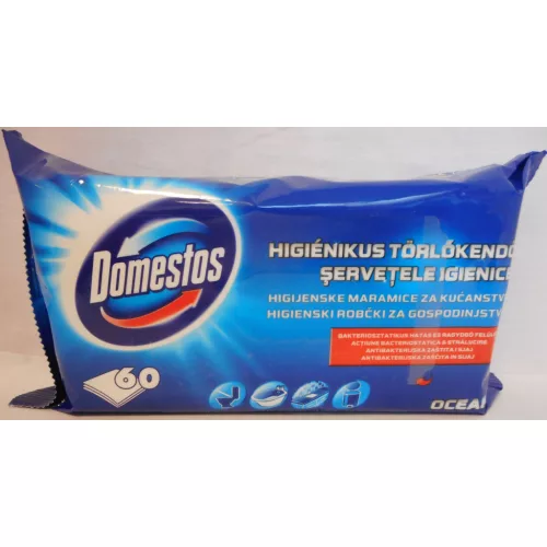 Domestos törlőkendő 60 db Ocean