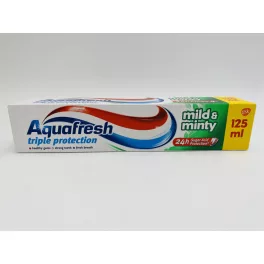 Aquafresh fogkrém 125 ml Triple Protection Mild&Minty