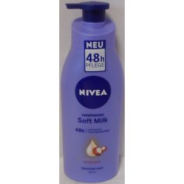 Nivea testápoló pumpás 400 ml Soft Milk 