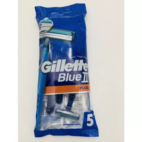 Gillette eldobható borotva 5 db Blue II Plus 