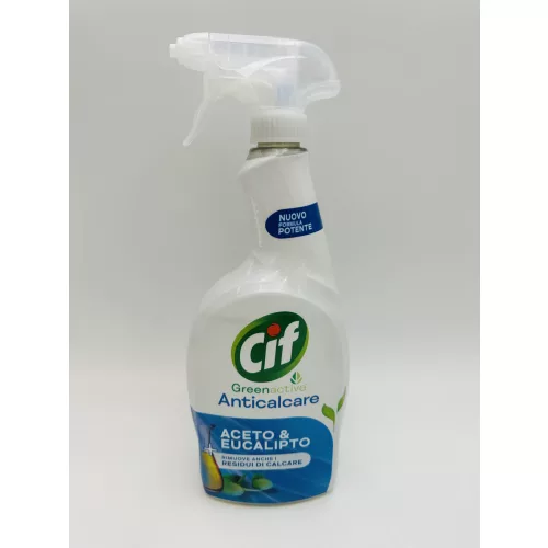 Cif tisztítószer pumpás 650 ml Anticalcare Green Aceto&Eucalypt Fürdőszoba