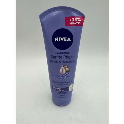 Nivea kézkrém tubusos 100 ml Smooth Care/Sanfte Pflege Macadamia oil&Lotus