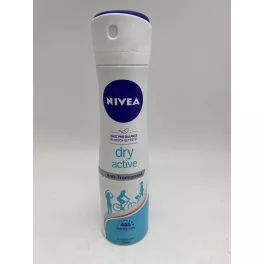 Nivea dezodor 150 ml Dry Active 0% Alkohol