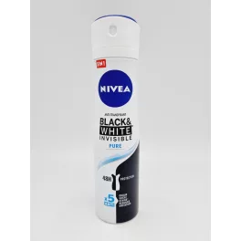Nivea dezodor 150 ml Invisible B&W Pure 
