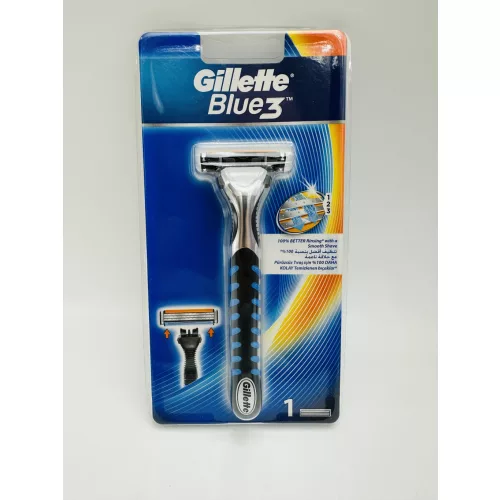 Gillette készülék+borotvabetét Blue 3