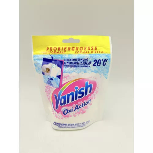 Vanish folttisztító por 250 g Oxi Action White Ohne Chlor
