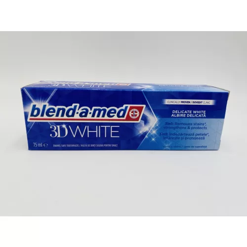 Blend A Med fogkrém 75 ml 3D White Delicate White