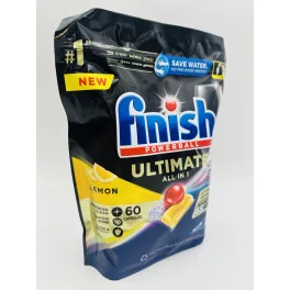   Finish mosogató tabletta 60 mosás 60 db Powerball Ultimate All in 1 Lemon