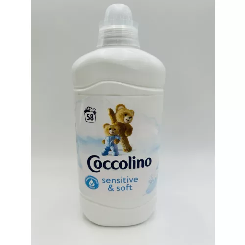Coccolino öblítő koncentrátum 58 mosás 1,45 l Sensitive Pure/Soft