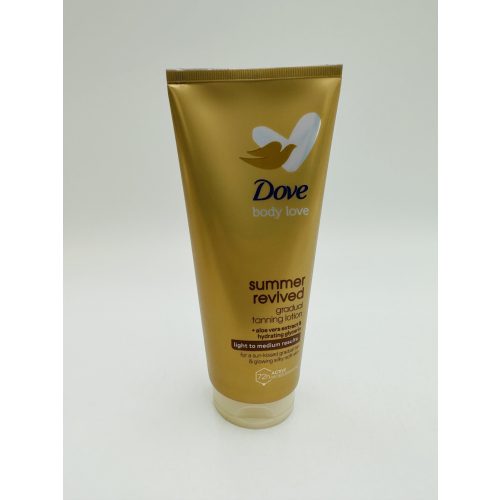 Dove önbarnító testápoló tubusos 200 ml Summer Revived Light Medium