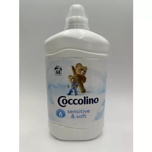 Coccolino öblítő koncentrátum 68 mosás 1,7 l Sensitive&Soft