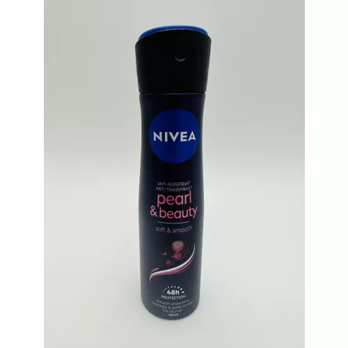 Nivea dezodor 150 ml Pearl&Beauty Soft&Smooth Black pearls 0% Alcohol