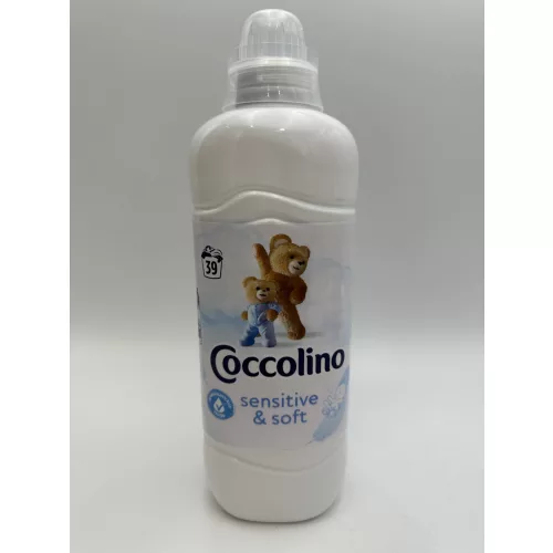 Coccolino öblítő koncentrátum 39 mosás 975 ml Sensitive&Soft