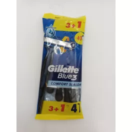 Gillette eldobható borotva 4 db Blue 3 Comfort Slalom