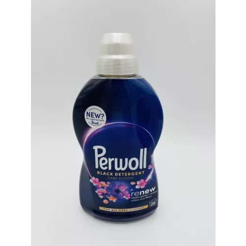 Perwoll folyékony mosószer 20 mosás 1 l Renew Black Dark Bloom
