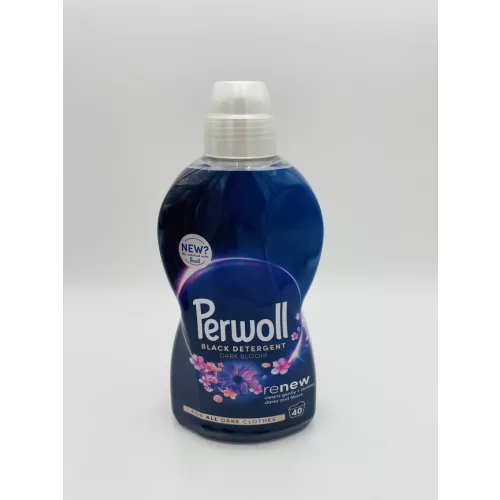 Perwoll folyékony mosószer 40 mosás 2 l Renew Black Dark Bloom