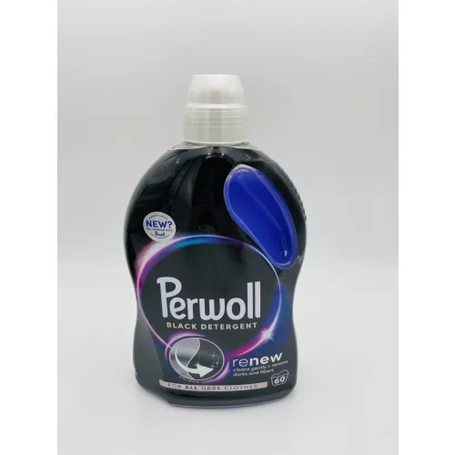 Perwoll folyékony mosószer 60 mosás 3 l Renew Black